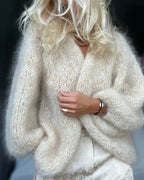 Anna Women’s Cardigan – Soft Relaxed Fit Knit Cardigan for Everyday Comfort & Style