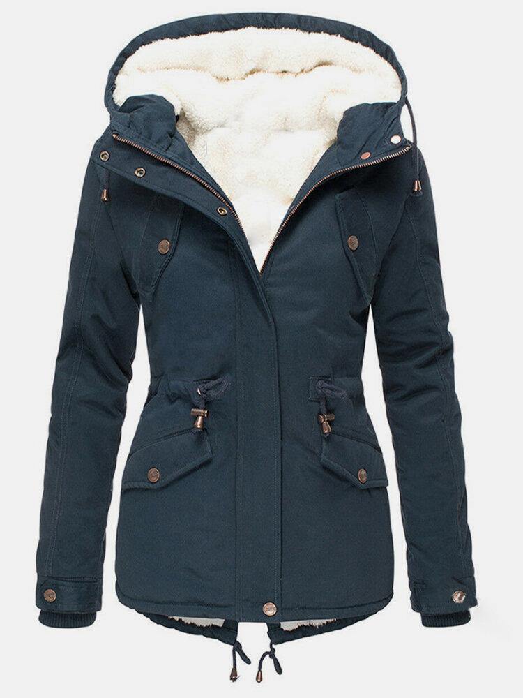 Claire Women’s Winter Jacket – Waterproof Hooded Coat with Warm Insulated Lining