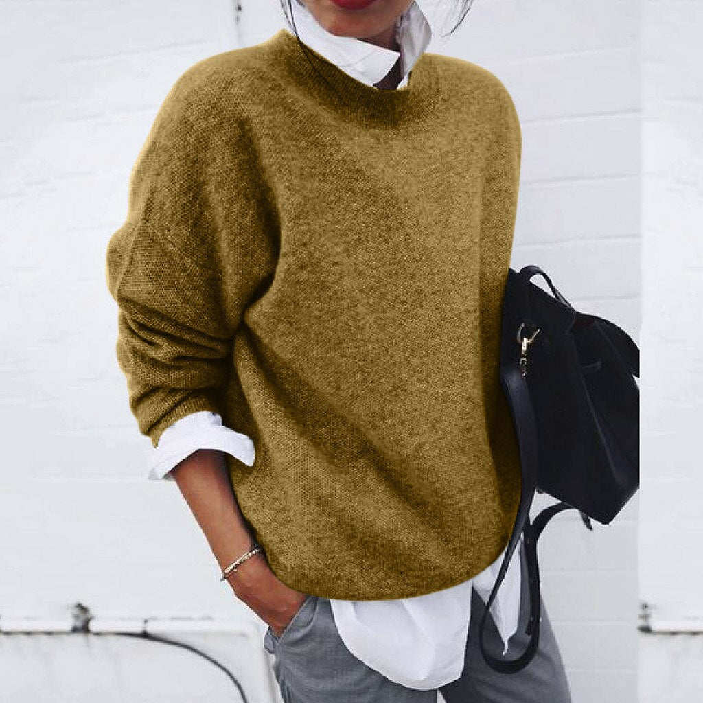 Celine Women’s Cashmere Jumper – Soft Elegant Knit Sweater for Warm Everyday Comfort