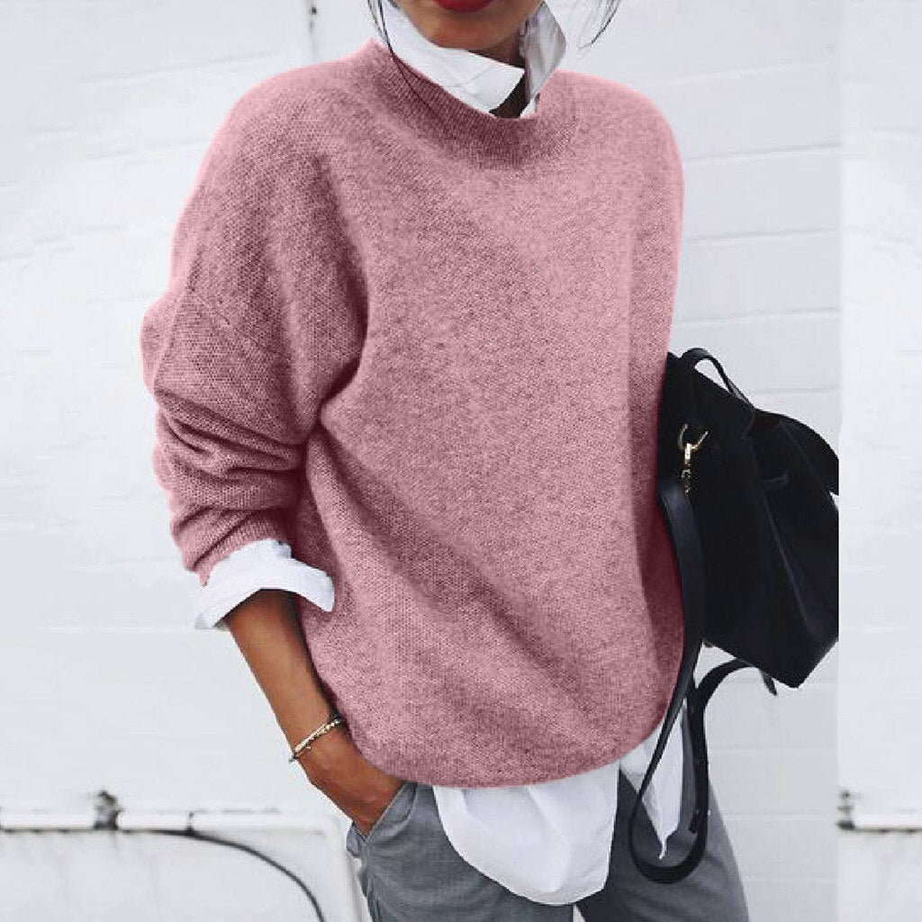 Celine Women’s Cashmere Jumper – Soft Elegant Knit Sweater for Warm Everyday Comfort