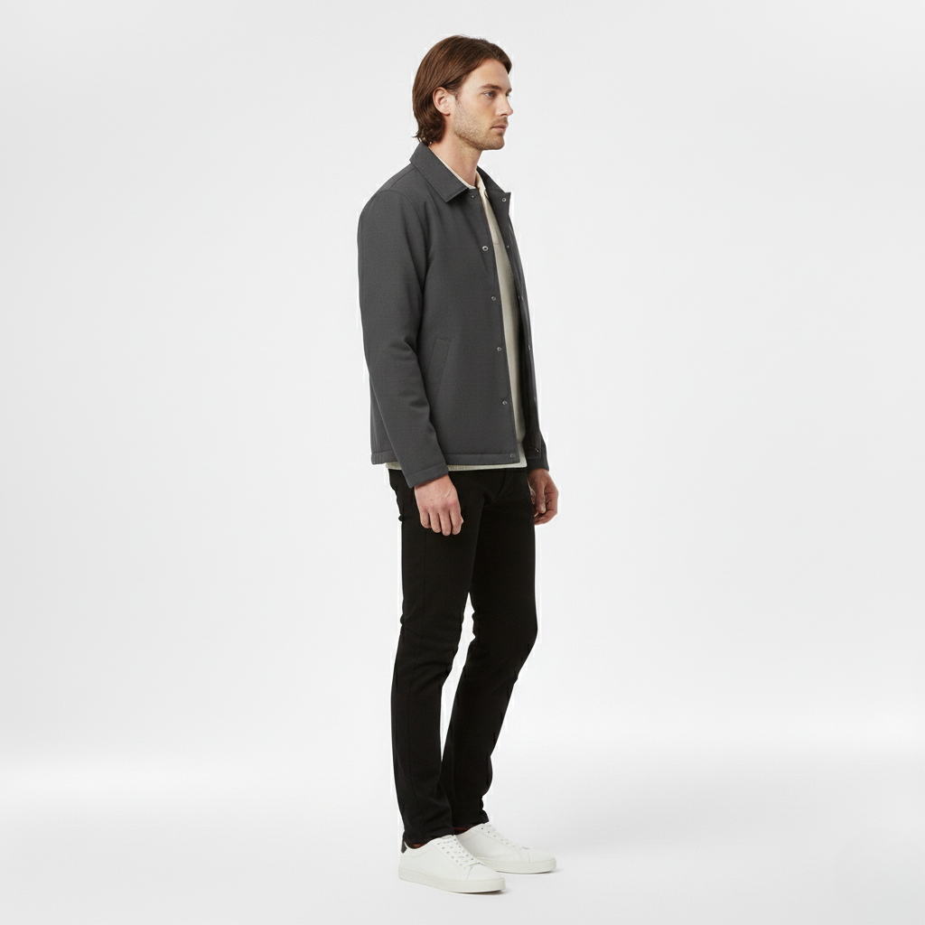 Jacke mit Knopfleiste