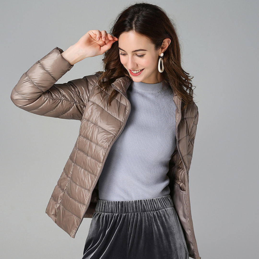 Aurora Women’s Waterproof Jacket – Lightweight Quilted Coat with Functional Pockets