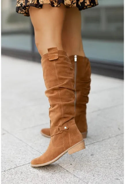 Avery Women’s Comfort Boots – Anti-Slip Ergonomic Boots with Elegant Modern Design