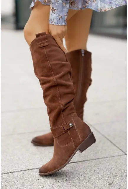 Avery Women’s Comfort Boots – Anti-Slip Ergonomic Boots with Elegant Modern Design