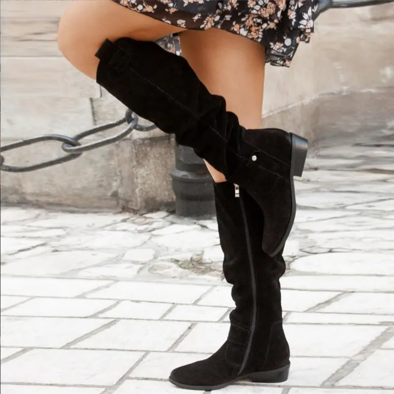 Avery Women’s Comfort Boots – Anti-Slip Ergonomic Boots with Elegant Modern Design