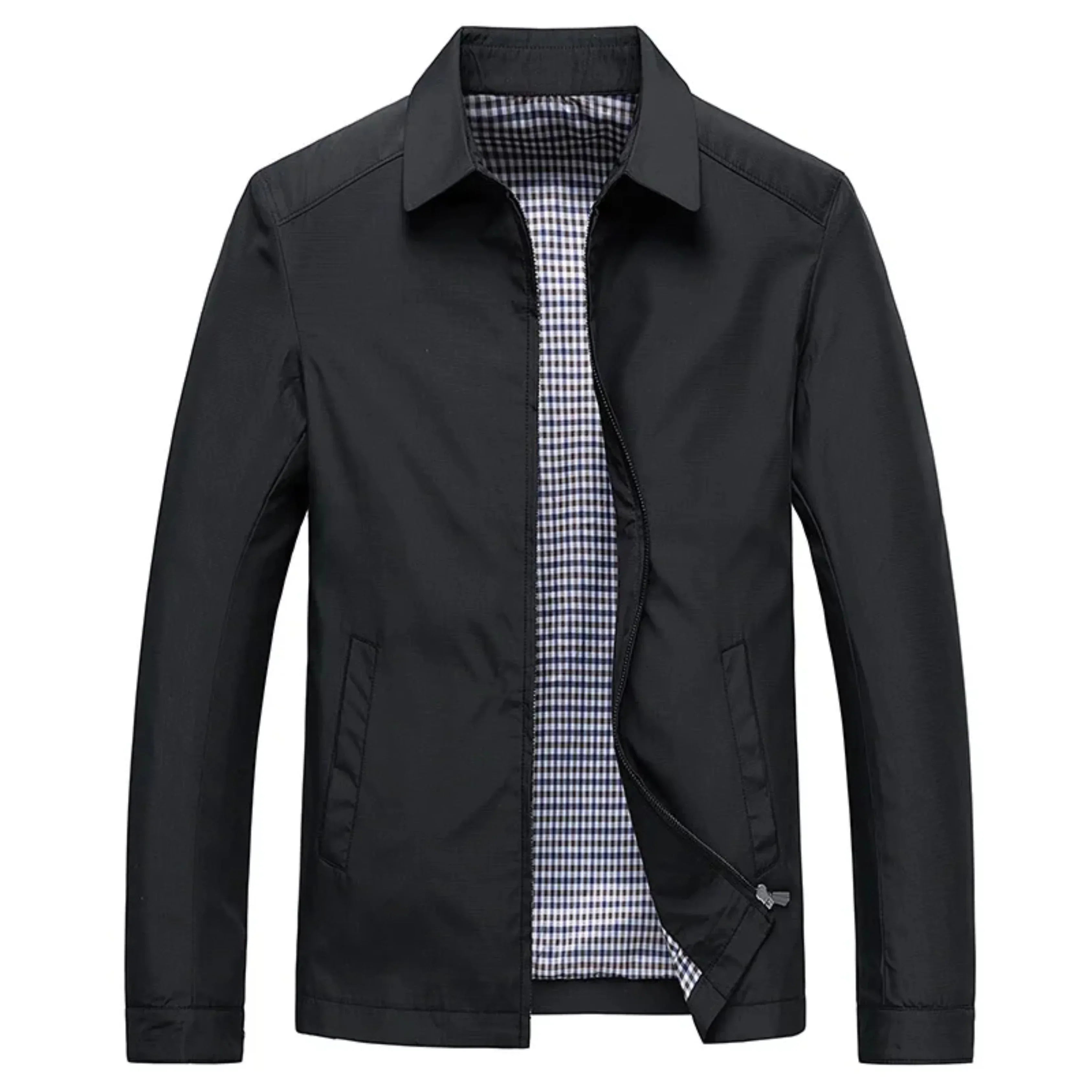 Ryan Men’s Trench Coat – Waterproof Classic Jacket with Elegant Tailored Fit
