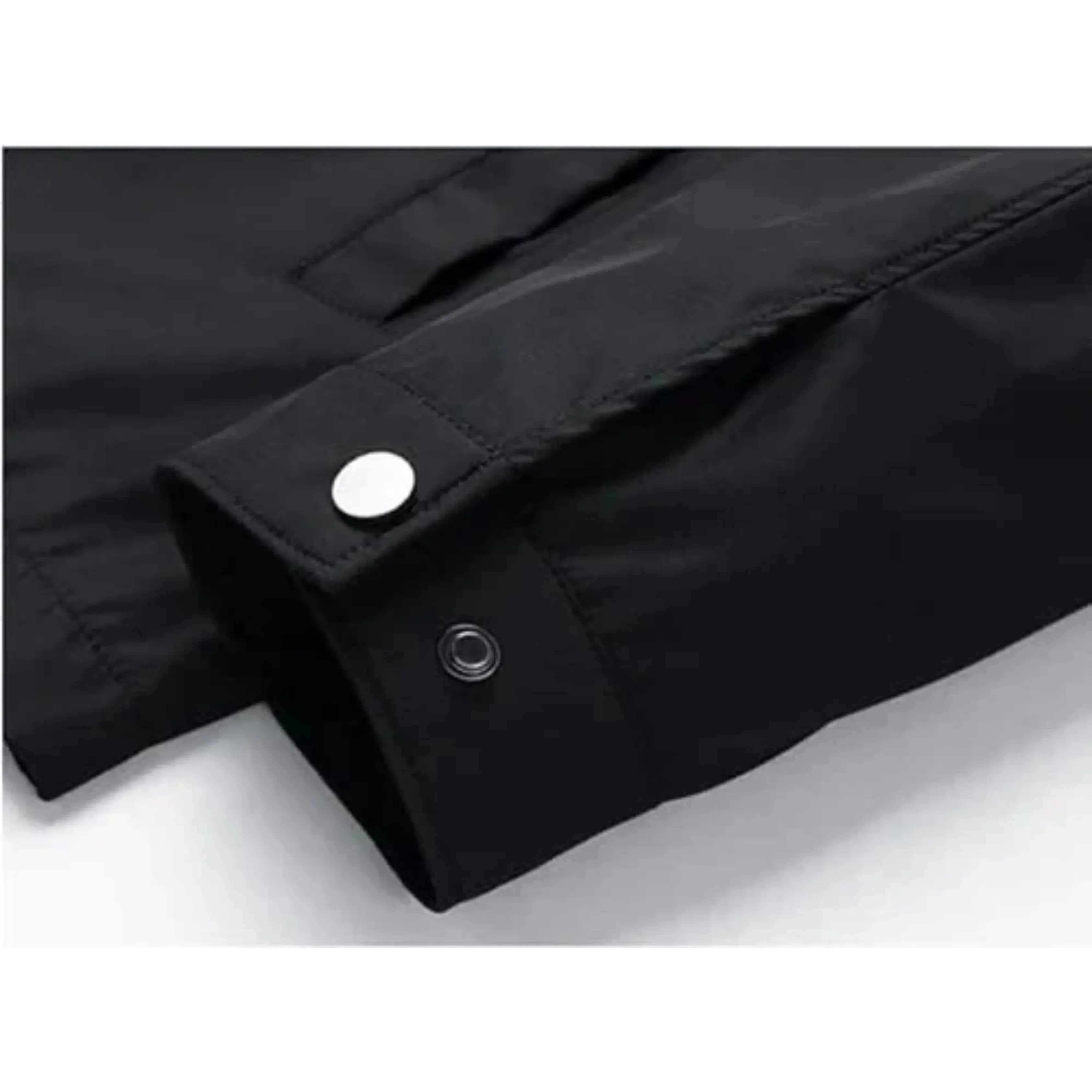 Ryan Men’s Trench Coat – Waterproof Classic Jacket with Elegant Tailored Fit
