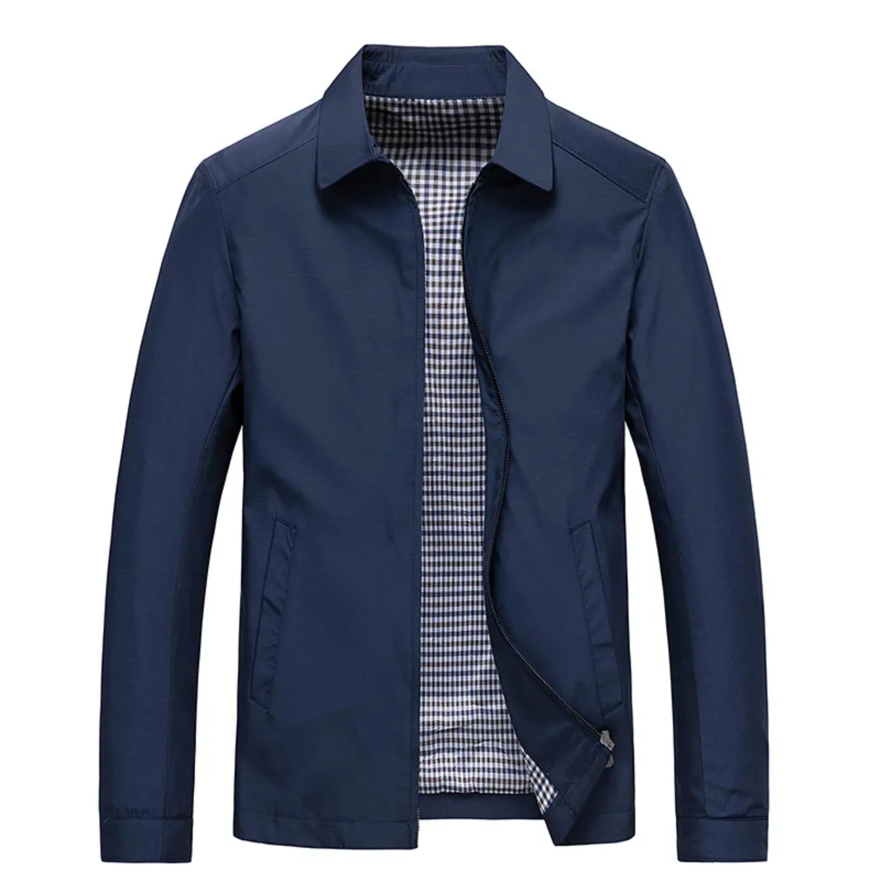Ryan Men’s Trench Coat – Waterproof Classic Jacket with Elegant Tailored Fit