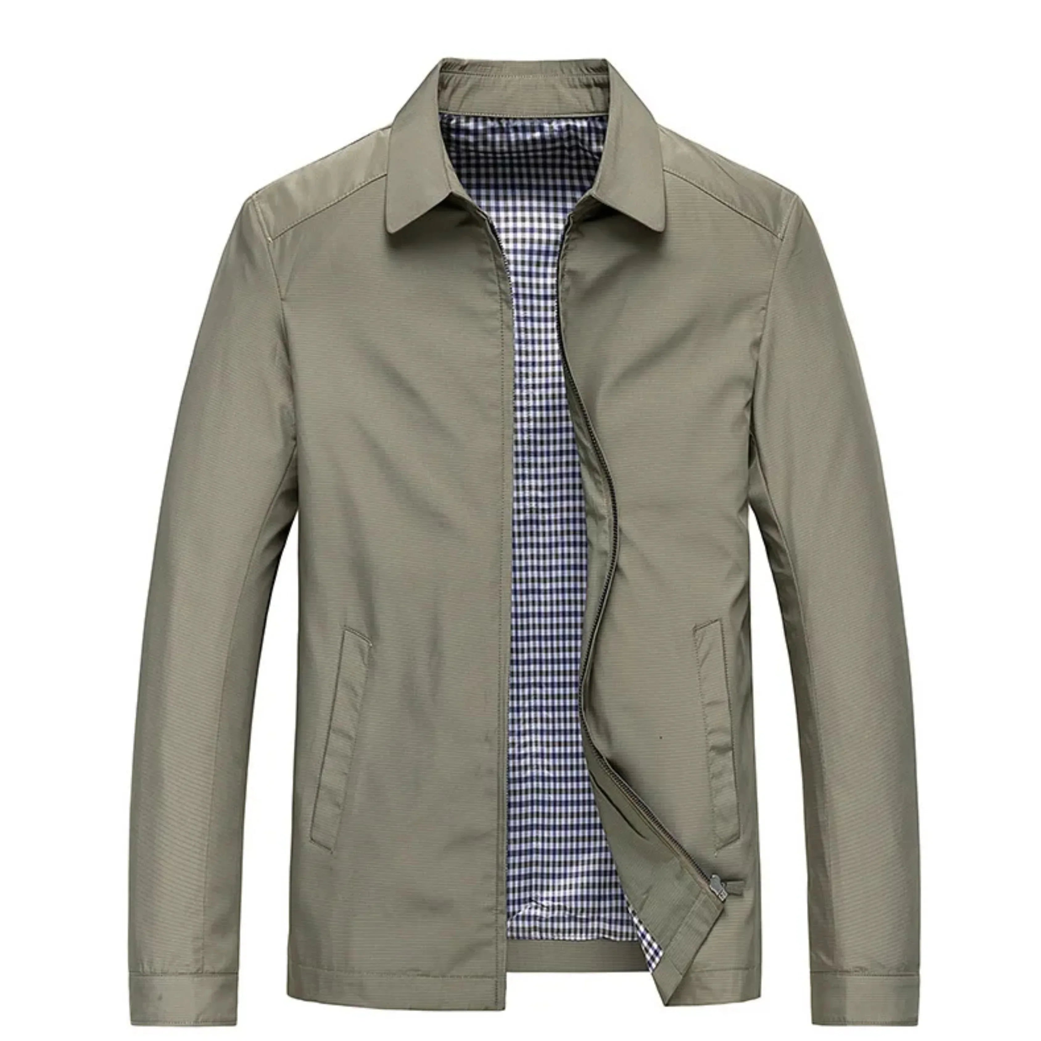 Ryan Men’s Trench Coat – Waterproof Classic Jacket with Elegant Tailored Fit