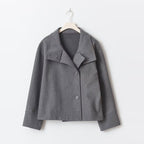Arianna Women’s Short Coat – Elegant Double-Breasted Warm Jacket with Tailored Fit