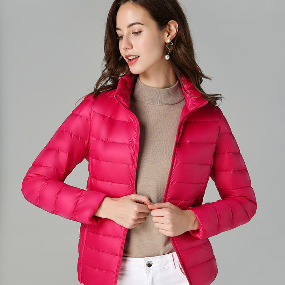 Aurora Women’s Waterproof Jacket – Lightweight Quilted Coat with Functional Pockets