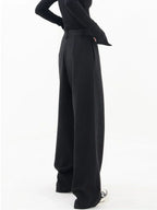 Emma Women’s Wide Leg Trousers – Breathable Loose Fit Casual Baggy Summer Pants
