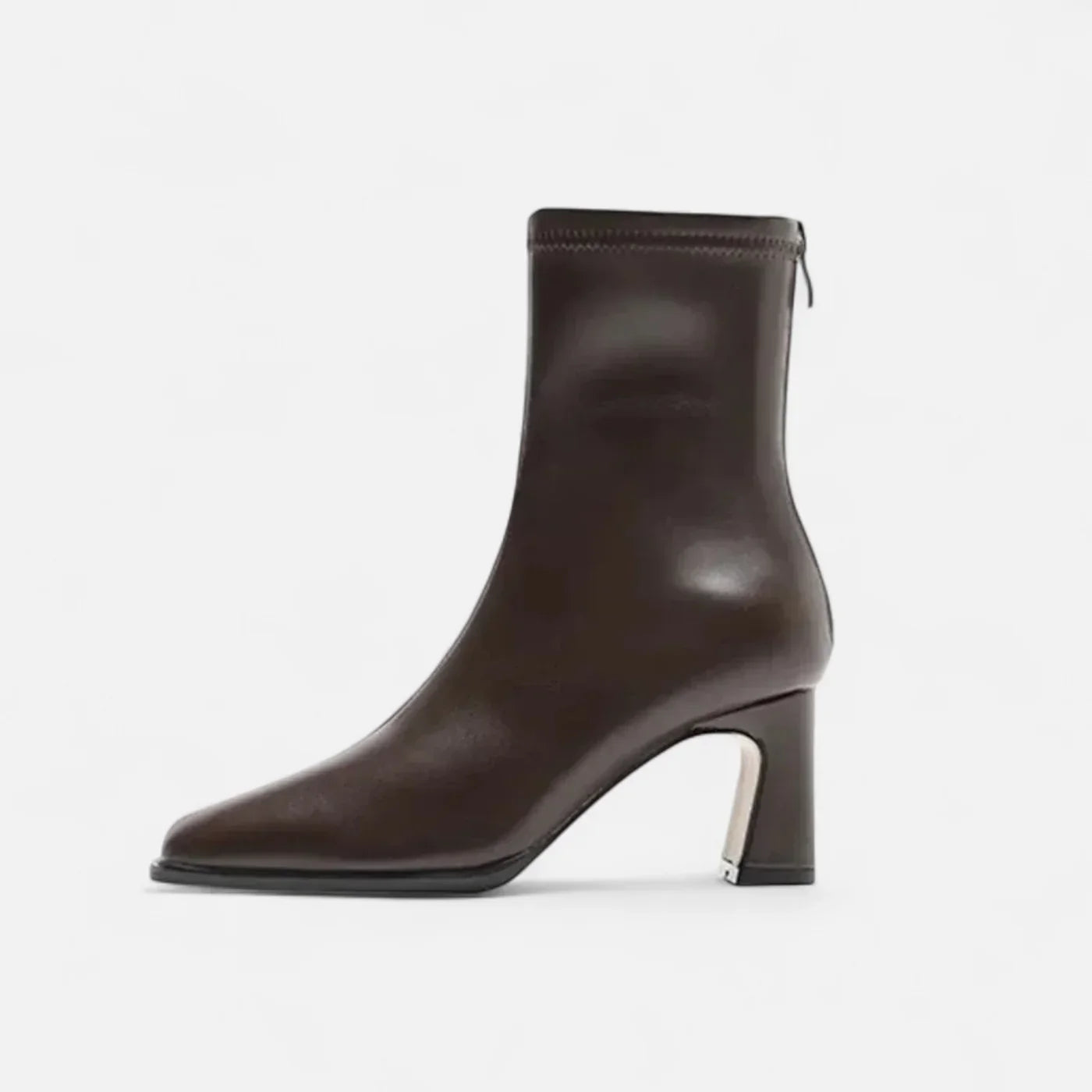 Madison Women’s Ankle Boots – Vintage Square Toe Boots with Warm Lining & Block Heel