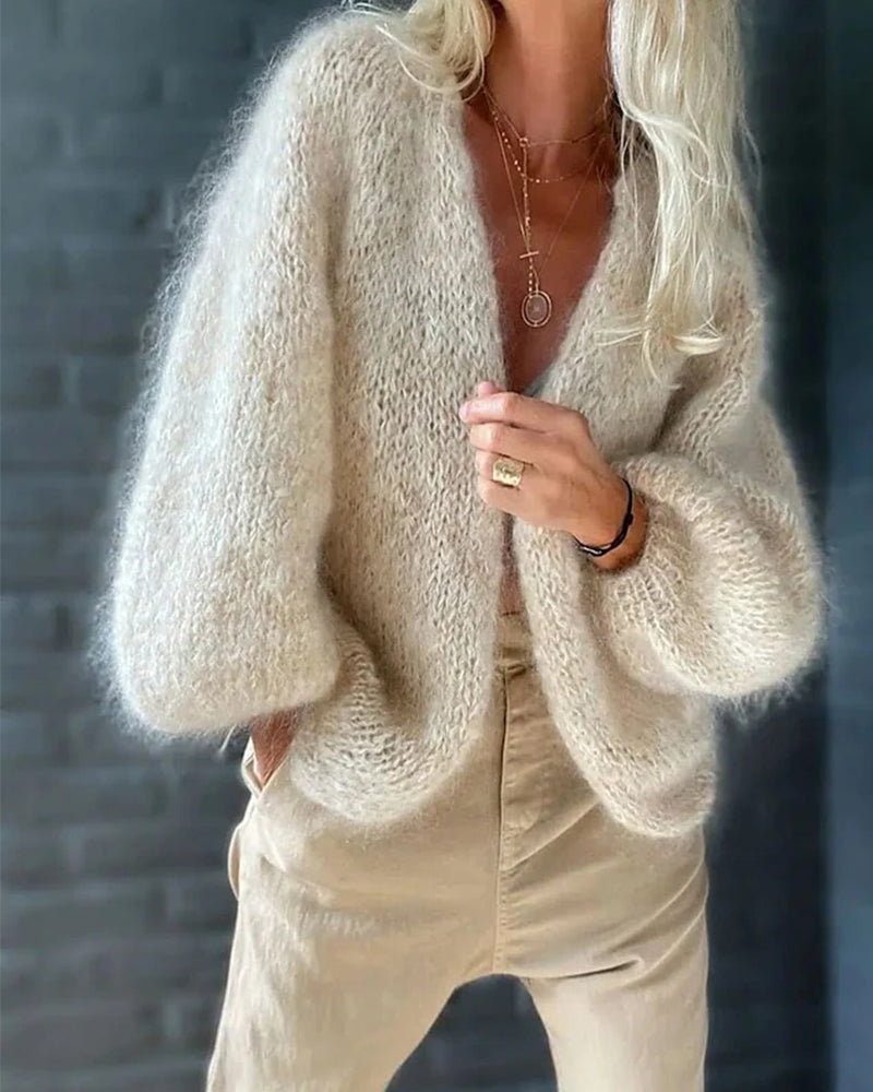 Anna Women’s Cardigan – Soft Relaxed Fit Knit Cardigan for Everyday Comfort & Style