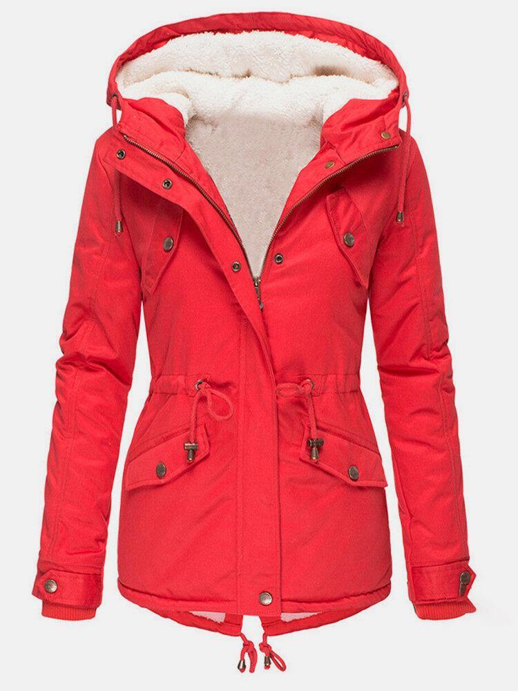 Claire Women’s Winter Jacket – Waterproof Hooded Coat with Warm Insulated Lining