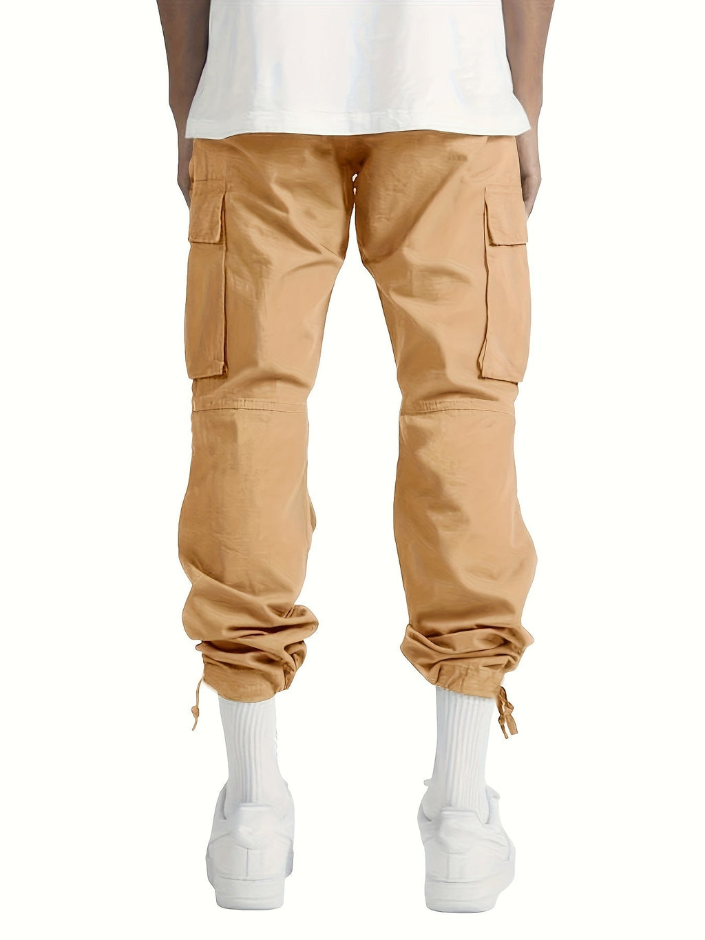 Tristan Men’s Cargo Trousers – Relaxed Fit Cotton Utility Pants with Cargo Pockets