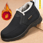 Ryan Men’s Winter Slip-On Shoes – Warm Plush Lining & Anti-Slip Sole Comfort
