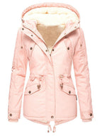 Claire Women’s Winter Jacket – Waterproof Hooded Coat with Warm Insulated Lining