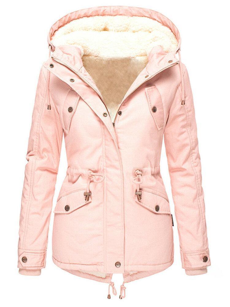 Claire Women’s Winter Jacket – Waterproof Hooded Coat with Warm Insulated Lining