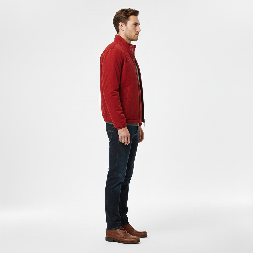 Jacke mit Reißverschluss vorne