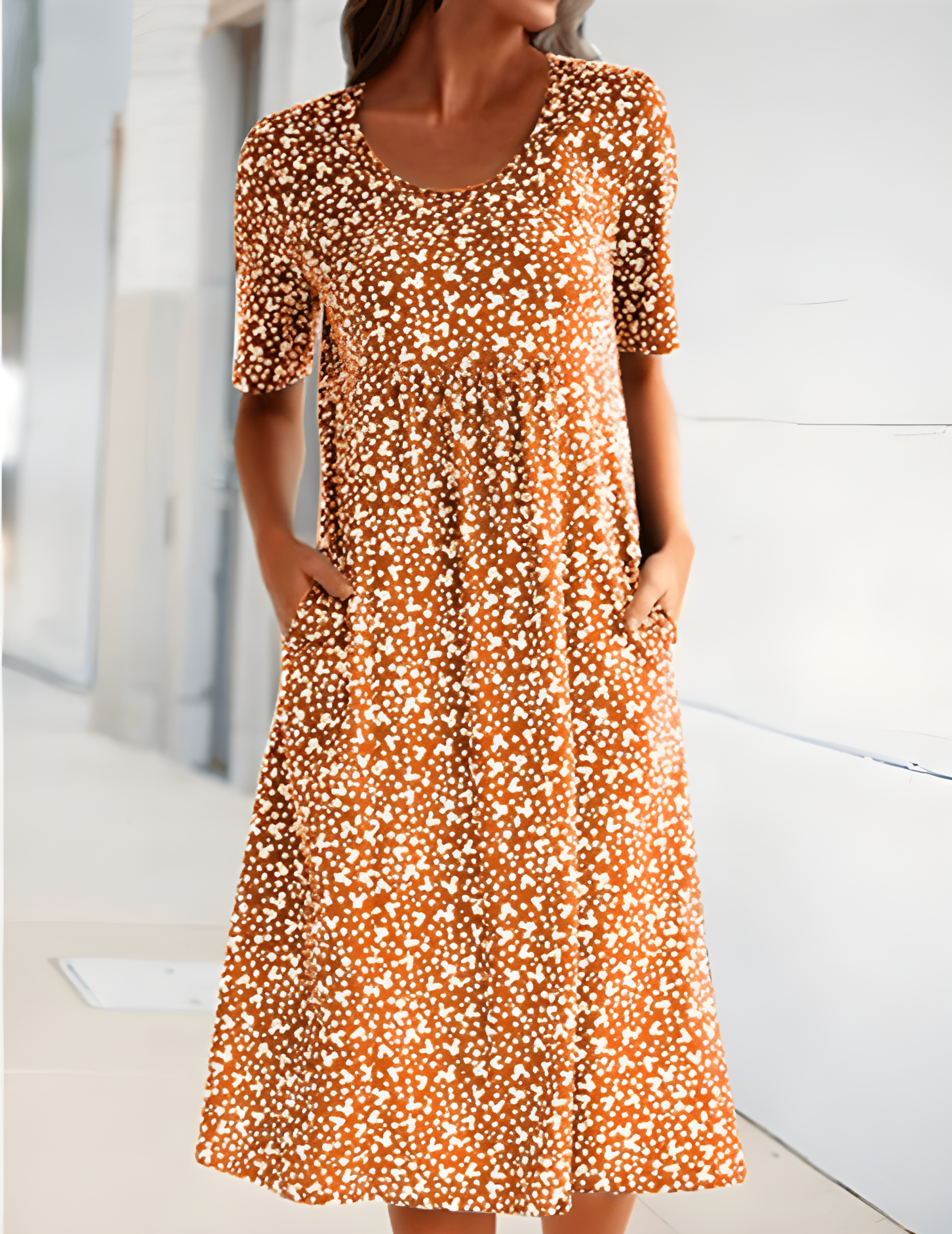 Sophie Women’s Summer Dress – Lightweight Elegant Casual Dress for Warm Weather