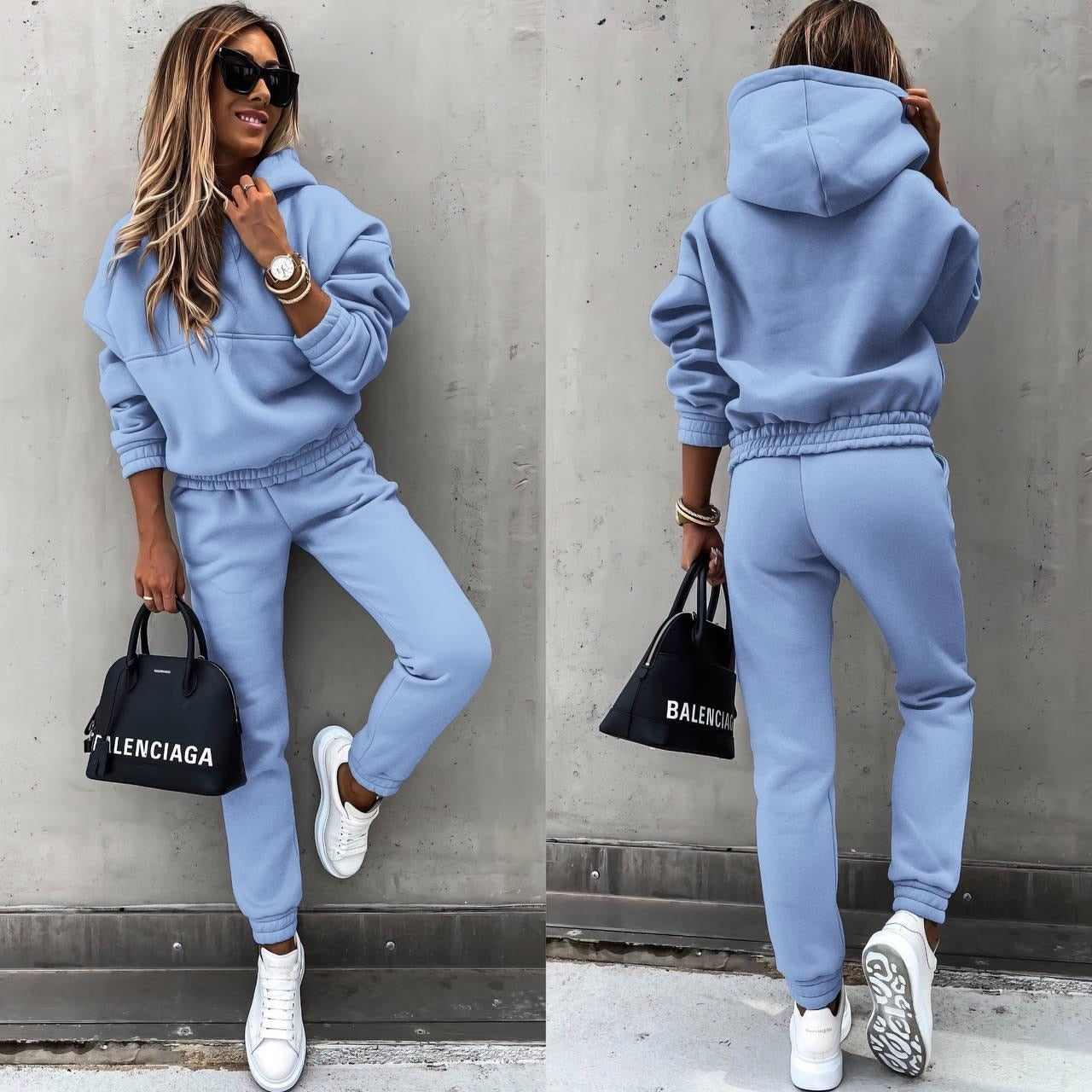 Elane Women’s Jogging Set – Soft Breathable Lounge Set with Modern Relaxed Fit