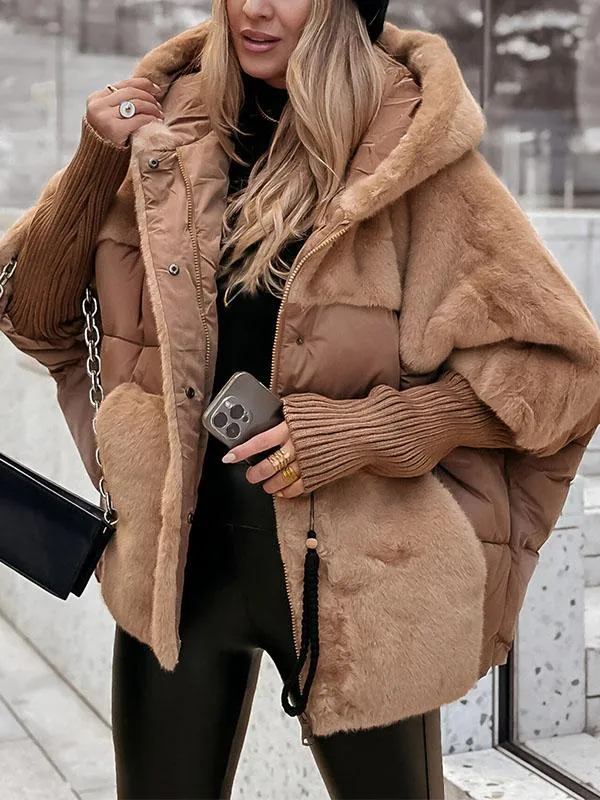 Amara Women’s Winter Jacket – Warm Multicolour Coat for Outdoor & Everyday Wear