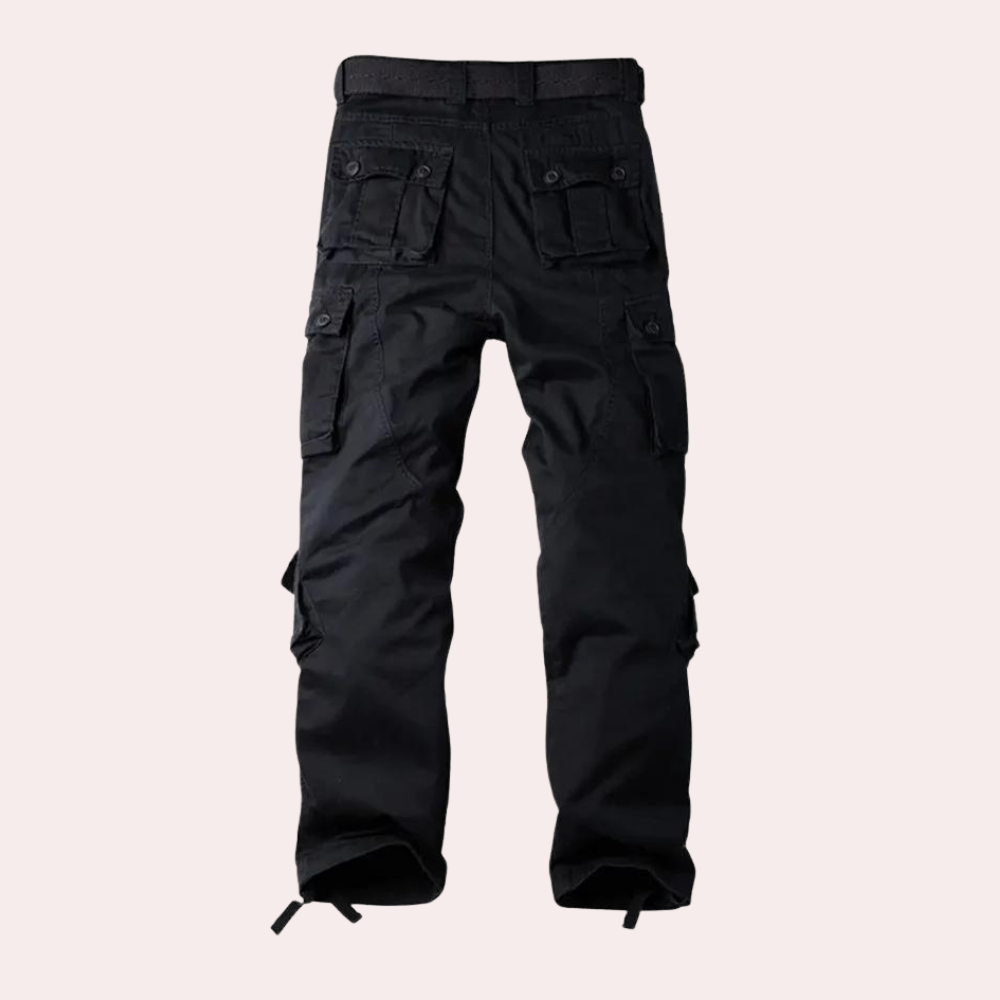 Valir Men’s Cargo Trousers – Casual Streetwear Pants with Comfortable Utility Fit