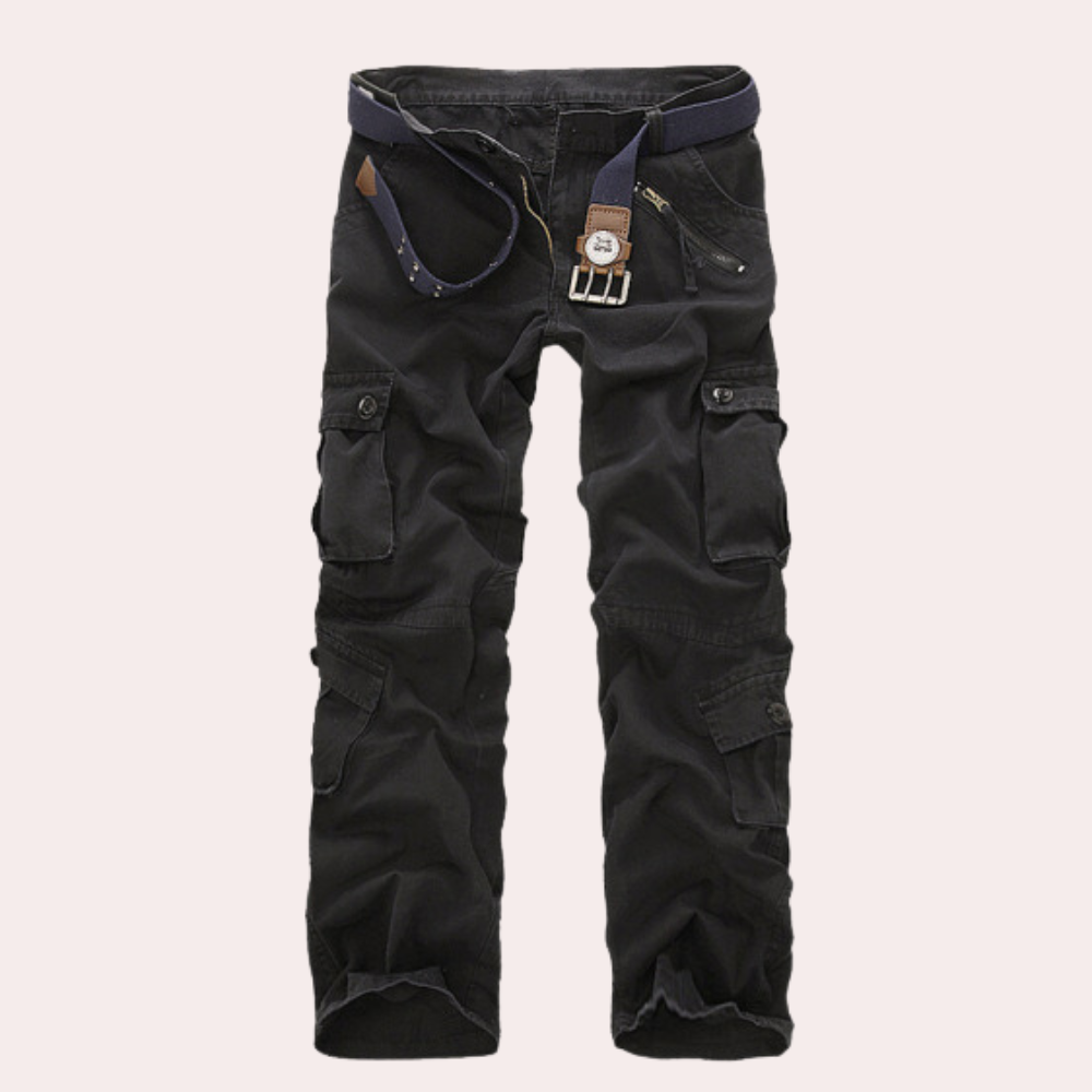 Valir Men’s Cargo Trousers – Casual Streetwear Pants with Comfortable Utility Fit