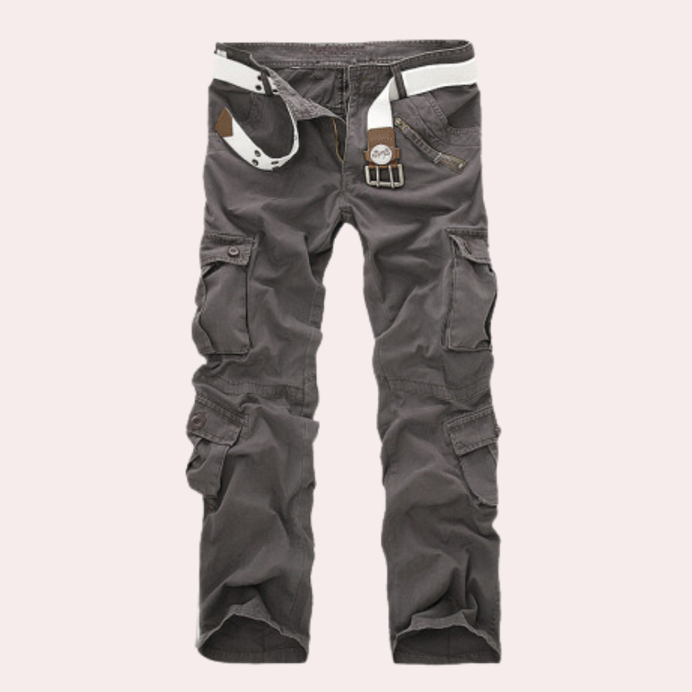 Valir Men’s Cargo Trousers – Casual Streetwear Pants with Comfortable Utility Fit