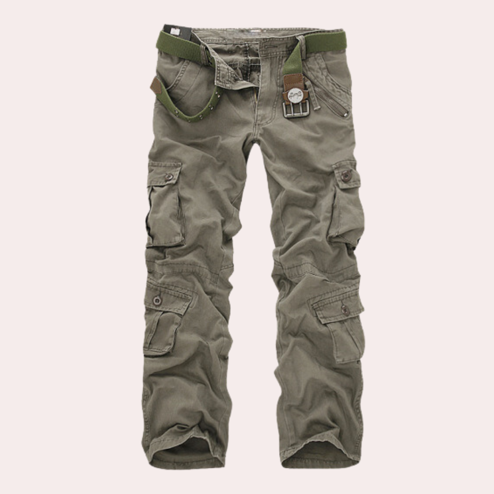 Valir Men’s Cargo Trousers – Casual Streetwear Pants with Comfortable Utility Fit