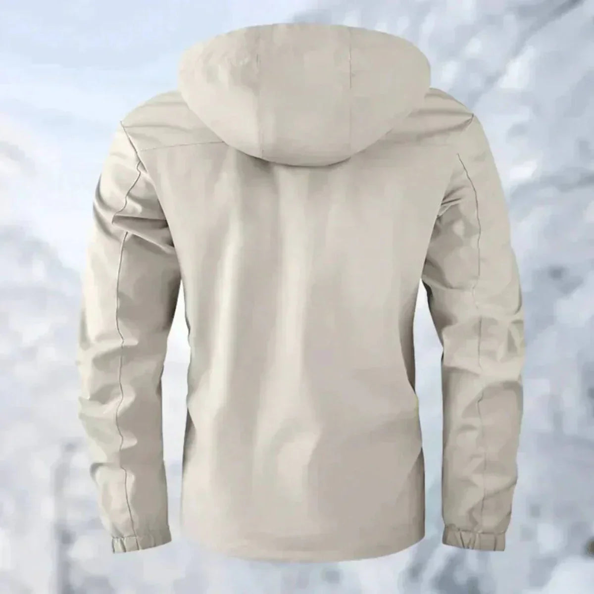 Erwin Men’s Waterproof Jacket – Windproof Hooded Winter Coat with Utility Pockets