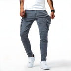 Francois Men’s Cargo Jeans – Stretch Denim Trousers with Modern Utility Pockets