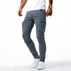 Francois Men’s Cargo Jeans – Stretch Denim Trousers with Modern Utility Pockets