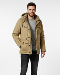 Oliver Men’s Waterproof Winter Jacket – Thermal Fleece Coat with Removable Hood