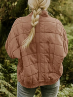 Jane Women’s Quilted Jacket – Warm Casual Winter Coat with Modern Relaxed Fit