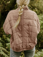 Jane Women’s Quilted Jacket – Warm Casual Winter Coat with Modern Relaxed Fit