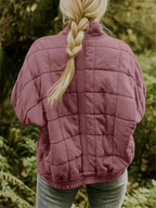 Jane Women’s Quilted Jacket – Warm Casual Winter Coat with Modern Relaxed Fit