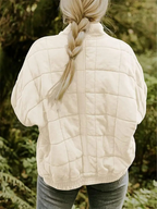Jane Women’s Quilted Jacket – Warm Casual Winter Coat with Modern Relaxed Fit
