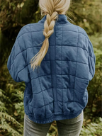 Jane Women’s Quilted Jacket – Warm Casual Winter Coat with Modern Relaxed Fit