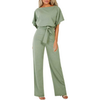 Sophia Women’s Elegant Jumpsuit – Minimalist One-Piece with Comfortable Regular Fit