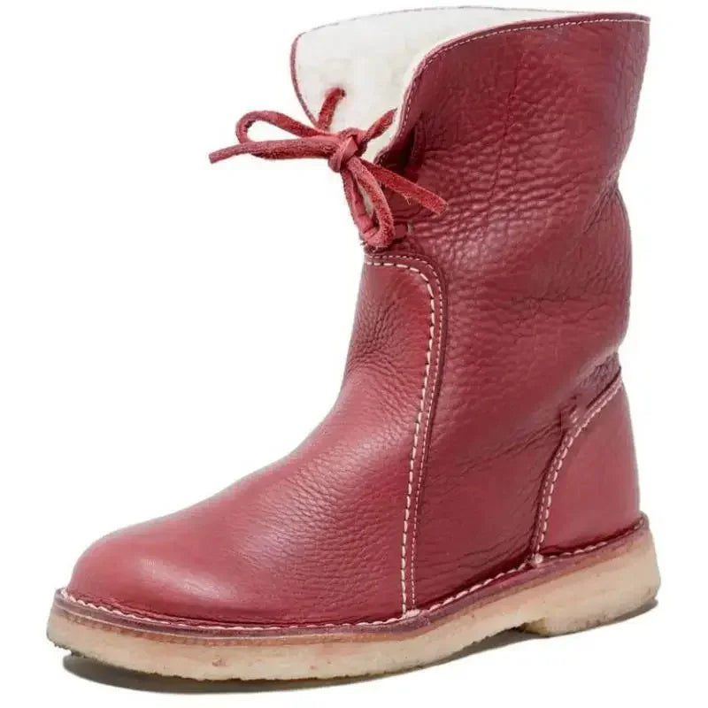 Sophie Women’s Winter Boots – Warm Faux Fur Boots with Slip-On Comfort & Grip Sole