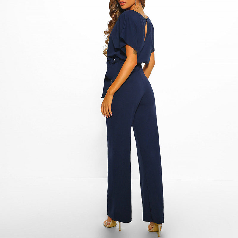 Julie Women’s Elegant Jumpsuit – Tailored Minimalist One-Piece with Comfortable Fit