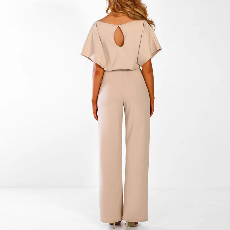 Julie Women’s Elegant Jumpsuit – Tailored Minimalist One-Piece with Comfortable Fit