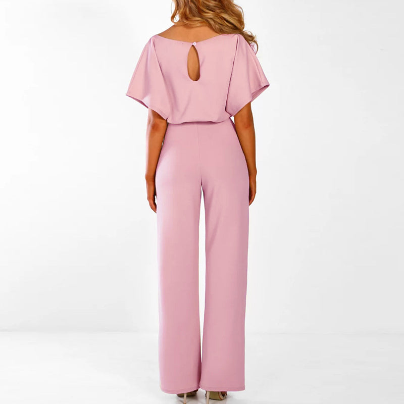 Julie Women’s Elegant Jumpsuit – Tailored Minimalist One-Piece with Comfortable Fit
