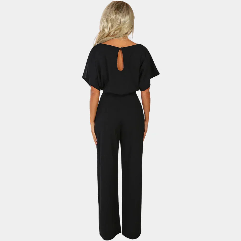 Sophia Women’s Elegant Jumpsuit – Minimalist One-Piece with Comfortable Regular Fit