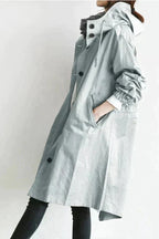 Elizabeth Women’s Waterproof Rain Coat – Breathable Hooded Urban Jacket