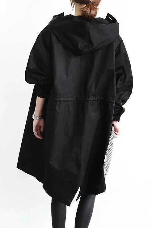 Elizabeth Women’s Waterproof Rain Coat – Breathable Hooded Urban Jacket