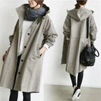 Elizabeth Women’s Waterproof Rain Coat – Breathable Hooded Urban Jacket