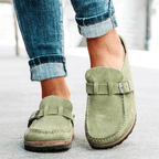 Georgia Women’s Comfort Clogs – Ergonomic Slip-On Sandals with Adjustable Buckle